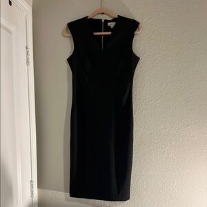 Calvin Klein Black Sleeveless Dress